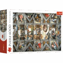 Trefl 65000 Michelangelo Buonarroti Sistine Chapel Ceiling 6000 Teile Puzzle