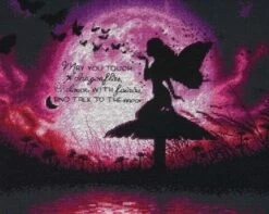 Dimensions 70-35337 Schmetterlingsfee Kreuzstich Komplettset Ohne Rahmen