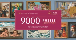 Trefl 81021 Classic Art Collection 9000 Teile Puzzle -Berühmter Spielzeug Geschäft 81021 300 01 art collection front