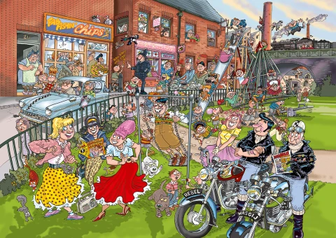 Jumbo 81745 Wasgij Destiny 14 Die Zeiten Haben Sich Geändert! 500 Teile Puzzle 4 Jumbo 81745 Wasgij Destiny 14 Die Zeiten Haben Sich Geändert! 500 Teile Puzzle – Bild 2