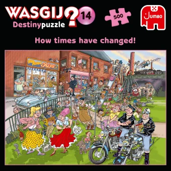 Jumbo 81745 Wasgij Destiny 14 Die Zeiten Haben Sich Geändert! 500 Teile Puzzle 5 Jumbo 81745 Wasgij Destiny 14 Die Zeiten Haben Sich Geändert! 500 Teile Puzzle – Bild 3