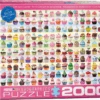 EuroGraphics 8220-0629 Cupcakes In Hülle Und Fülle 2000-teiliges Puzzle -Berühmter Spielzeug Geschäft 8220 0629 box