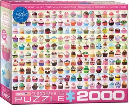 EuroGraphics 8220-0629 Cupcakes In Hülle Und Fülle 2000-teiliges Puzzle 3 EuroGraphics 8220-0629 Cupcakes In Hülle Und Fülle 2000-teiliges Puzzle