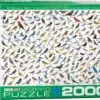 EuroGraphics 8220-0821 Die Welt Der Vögel 2000-teiliges Puzzle -Berühmter Spielzeug Geschäft 8220 0821