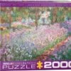EuroGraphics 8220-4908 Monet's Garden By Claude Monet 2000-teiliges Puzzle -Berühmter Spielzeug Geschäft 8220 4908