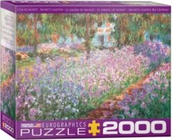 EuroGraphics 8220-4908 Monet's Garden By Claude Monet 2000-teiliges Puzzle