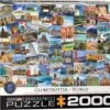 EuroGraphics 8220-5480 Globetrotter World 2000-teiliges Puzzle -Berühmter Spielzeug Geschäft 8220 5480