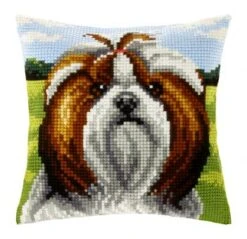 Orchidea 9539 Kreuzstichkissen Hund