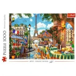 Trefl 10622 Dominic Davison Paris Am Morgen 1000 Teile Puzzle -Berühmter Spielzeug Geschäft dominic davison paris am morgen 1000 teile puzzle 10622 frontansicht