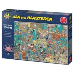 Jumbo 20050 Jan Van Haasteren Der Musikshop 5000 Teile Puzzle -Berühmter Spielzeug Geschäft jumbo 20050 int 6