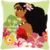 Vervaco PN-0168027 Kreuzstichkissen Disney Vaiana