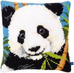 Vervaco PN-0153875 Kreuzstichkissen Panda
