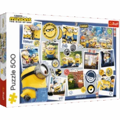 Trefl 37390 Minions Verrückte Fotosammlung 500 Teile Puzzle