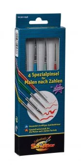 Schipper 605020536 4 Spezialpinsel Für Malen Nach Zahlen
