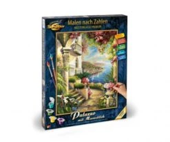 Schipper 609130416 Palazzo Mit Meeresblick Malen Nach Zahlen