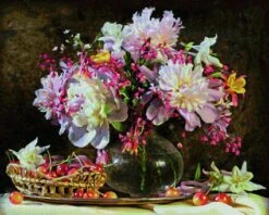 Schipper 609130773 Malen Nach Zahlen Blumenstrauß Mit Kirschen -Berühmter Spielzeug Geschäft original 609130773 22