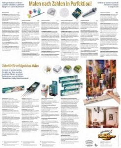 Schipper 609130788 Malen Nach Zahlen Romantische Gasse -Berühmter Spielzeug Geschäft original 609130788 2