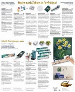 Schipper 609130789 Malen Nach Zahlen Frühlingsblumen -Berühmter Spielzeug Geschäft original 609130789 2