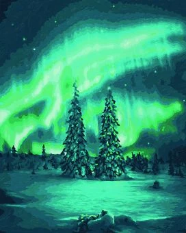 Schipper 609130813 Polarlichter Malen Nach Zahlen 4 Schipper 609130813 Polarlichter Malen Nach Zahlen – Bild 2