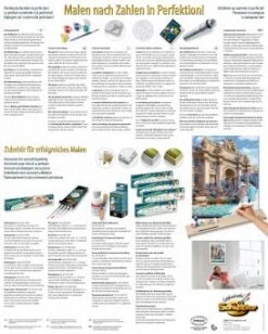 Schipper 609130819 Fontana Di Trevi In Rom 40x50cm Malen Nach Zahlen -Berühmter Spielzeug Geschäft original 609130819 2