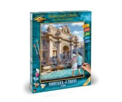 Schipper 609130819 Fontana Di Trevi In Rom 40x50cm Malen Nach Zahlen