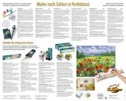 Schipper 609130824 Blumenwiese 40x50cm Malen Nach Zahlen -Berühmter Spielzeug Geschäft original 609130824 2