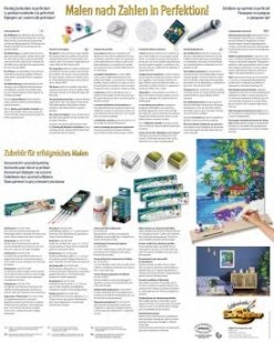 Schipper 609130830 Malen Nach Zahlen Sonnige Karibik 40x50cm -Berühmter Spielzeug Geschäft original 609130830 2