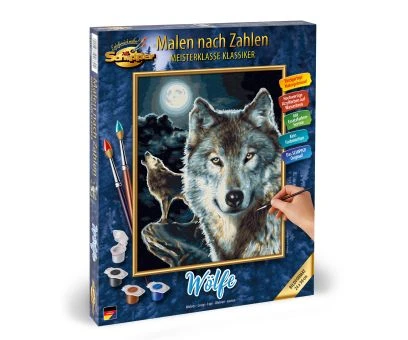 Schipper 609240660 Wölfe Malen Nach Zahlen 3 Schipper 609240660 Wölfe Malen Nach Zahlen