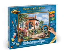Schipper 609240795 Malen Nach Zahlen Ferienhaus Am Meer