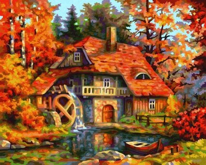 Schipper 609240799 Malen Nach Zahlen Alte Mühle 4 Schipper 609240799 Malen Nach Zahlen Alte Mühle – Bild 2