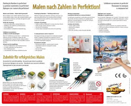 Schipper 609240833 Malen Nach Zahlen Winterlandschaft 24x30cm 5 Schipper 609240833 Malen Nach Zahlen Winterlandschaft 24x30cm – Bild 3