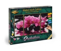 Schipper 609260603 Orchideen Triptychon Malen Nach Zahlen