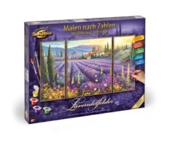 Schipper 609260604 Lavendelfelder Triptychon Malen Nach Zahlen