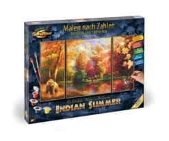 Schipper 609260650 Indian Summer Triptychon Malen Nach Zahlen