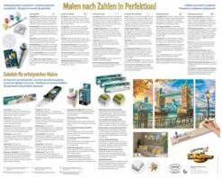 Schipper 609260752 Malen Nach Zahlen Triptychon Tower Bridge -Berühmter Spielzeug Geschäft original 609260752 2