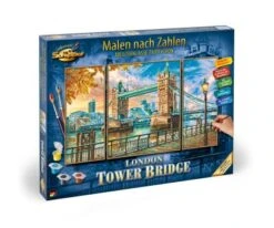 Schipper 609260752 Malen Nach Zahlen Triptychon Tower Bridge