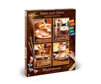 Schipper 609340553 Kaffeepause (Quattro) Malen Nach Zahlen 3 Schipper 609340553 Kaffeepause (Quattro) Malen Nach Zahlen