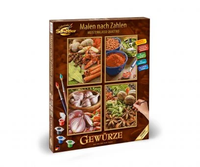 Schipper 609340719 Malen Nach Zahlen Gewürze (Quattro) 3 Schipper 609340719 Malen Nach Zahlen Gewürze (Quattro)