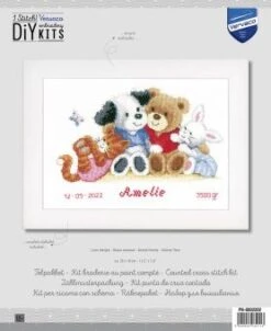 Vervaco PN-0002202 Schöne Tiere Kreuzstichpackung