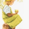 Lanarte PN-0021200 Mädchen Mit Apfel Kreuzstichpackung -Berühmter Spielzeug Geschäft pn 00212001