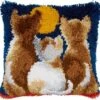 Vervaco PN-0021651 Knüpfkissen Katzen Bei Nacht 2 Vervaco PN-0021651 Knüpfkissen Katzen Bei Nacht -Berühmter Spielzeug Geschäft pn 0021651 1