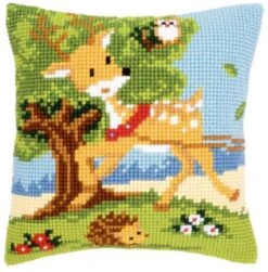 Vervaco PN-0144824 Freunde Aus Dem Wald Kreuzstichkissen