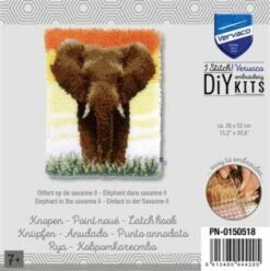 Vervaco PN-0150518 Knüpfteppich Elefant In Der Savanne 7 Vervaco PN-0150518 Knüpfteppich Elefant In Der Savanne -Berühmter Spielzeug Geschäft pn 0150518 8