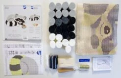 Vervaco PN-0156421 Knüpfteppich / Wandbehang Waschbär -Berühmter Spielzeug Geschäft pn 0156421 9