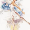 Lanarte PN-0156939 Ballerina Kreuzstichpackung -Berühmter Spielzeug Geschäft pn 0156939