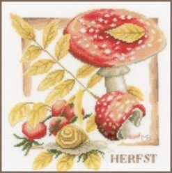 Lanarte PN-0162304 Der Herbst Kreuzstichpackung