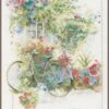 Lanarte PN-0168447 Blumen Und Fahrrad Kreuzstichpackung -Berühmter Spielzeug Geschäft pn 0168447 1