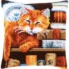 Vervaco PN-0163873 Kreuzstichkissen Katze 1 Vervaco PN-0163873 Kreuzstichkissen Katze -Berühmter Spielzeug Geschäft pn0163873