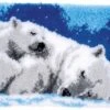 Vervaco PN-0170803 Knüpfteppich Eisbären -Berühmter Spielzeug Geschäft pn0170803