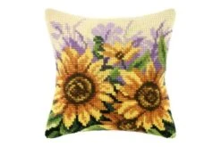 Orchidea 9124 Kreuzstichkissen Sonnenblumen
